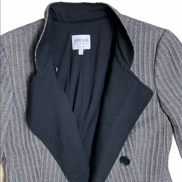 Armani Collezioni Wool Riding Jacket 2 - Picture 7 of 11